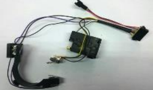 Serwomechanizm LOB 8000 zamek Euro (gruby), silnik + czujnik - sztywna klamka