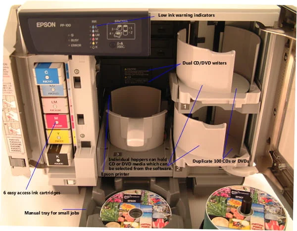 Replikator i drukarka płyt Epson PP-100II