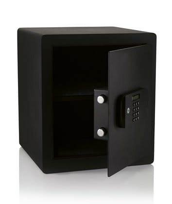 Sejf YALE biurowy wysokim poziomie zabezpieczenia z czytnikiem biometrycznym YSFB/400/EB1