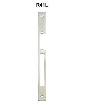 Zaczep płaski R41L długi do elektrozaczepu RE41 szer.22 mm