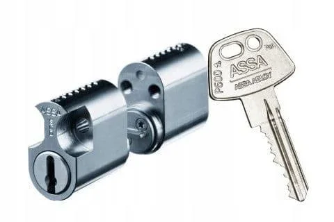 Wkładka cylinder skandynawski Assa Abloy P602-3KL, obustronny