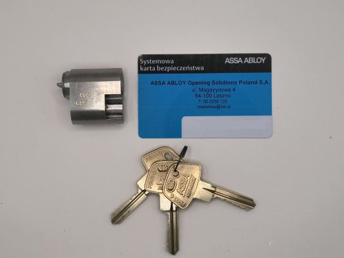 Wkładka cylinder skandynawski Assa Abloy P603-3KL, wewnętrzny