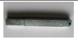 Trzpień frezowany z redukcją 7 na 8 do C003 i LOB RF. długość 88mm