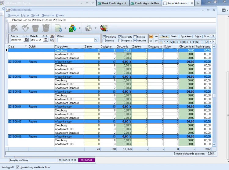 Oblozenie Plaza 2013